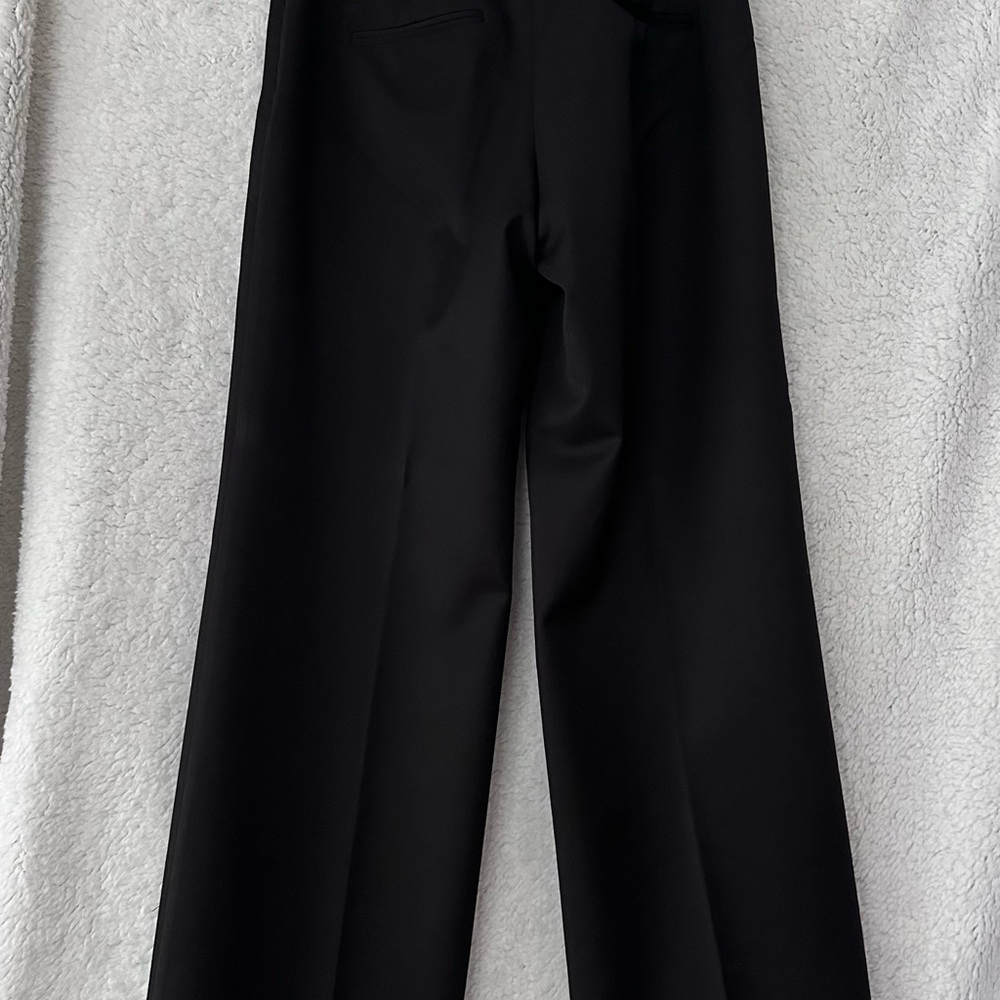 Classic Black Wide-Leg Trousers